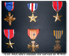 McCabe's medals